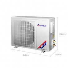 格力（GREE）品圆 正1.5匹 定速 冷暖 分体式 智能睡眠壁挂式卧室空调挂机KFR-35GW/(35592)Da-3