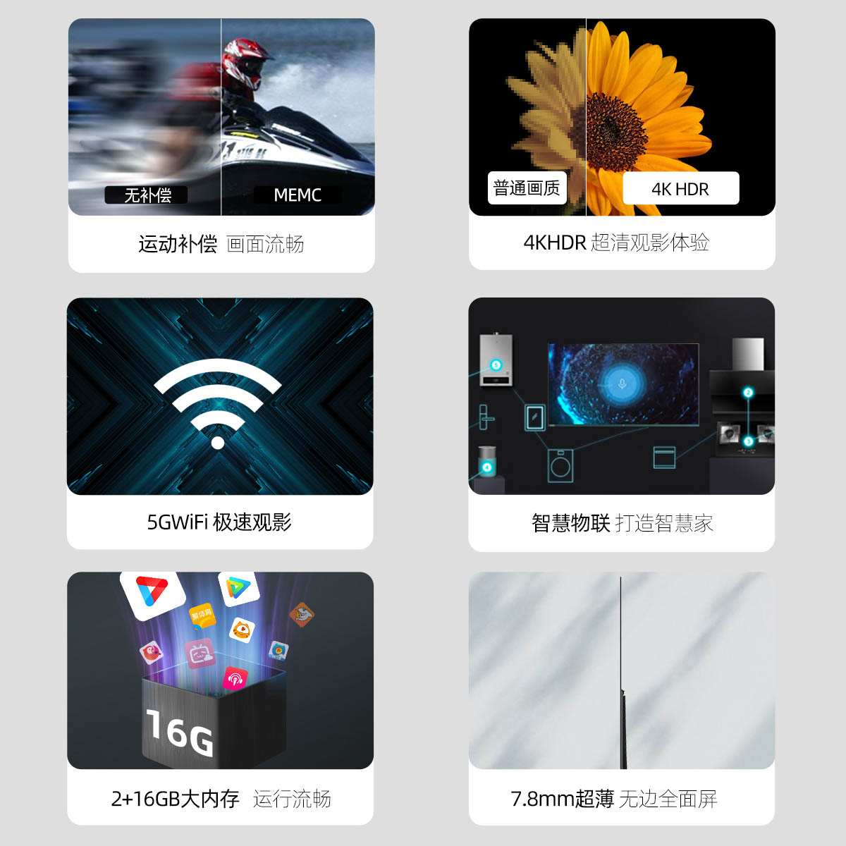 Changhong/长虹 50D6P 50英寸4K高清智能网络wifi平板液晶电视机