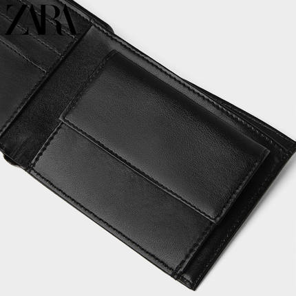 ZARA 新款 男包 黑色带零钱钱包 13892005040