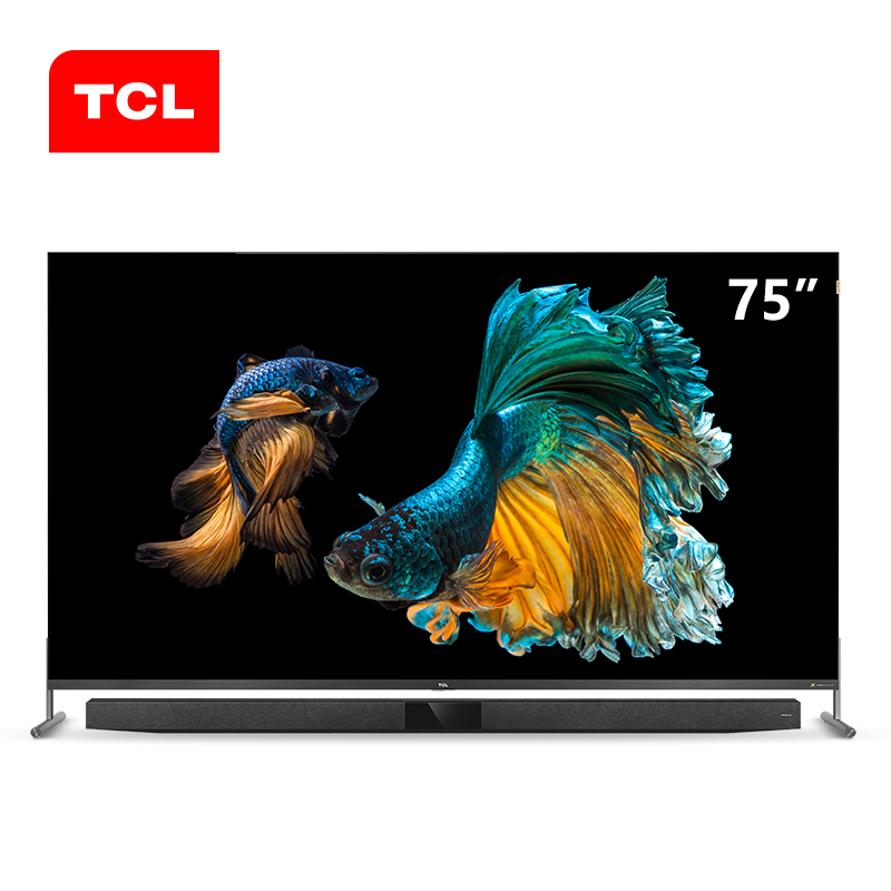 TCL 75X9 75英寸 QLED量子点8K超高清全场景AI人工智能液晶电视