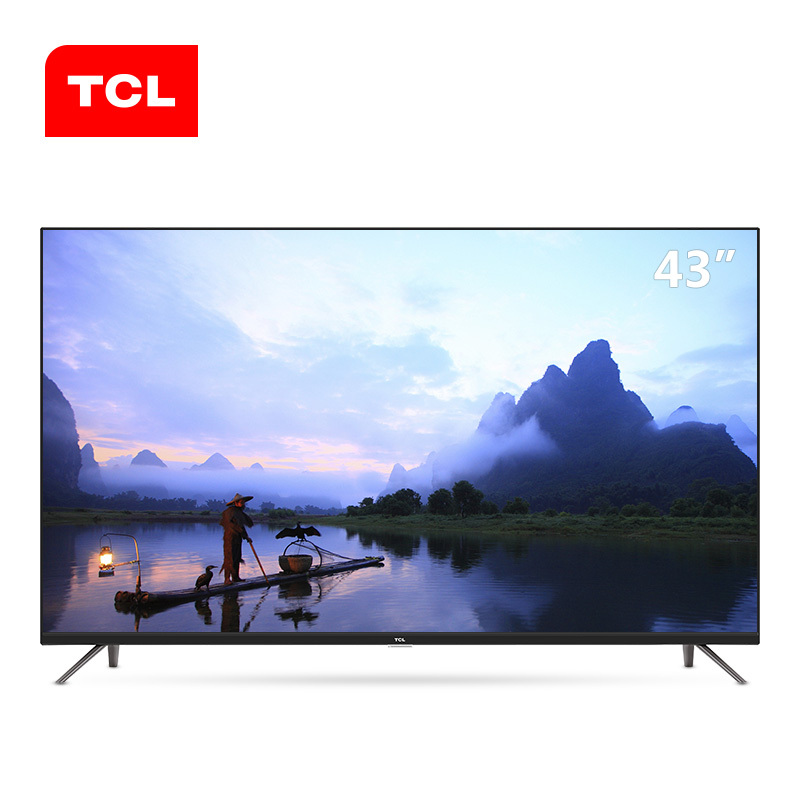 TCL 43A360 4K智能平板液晶卧室电视机