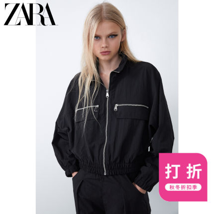ZARA 新款 TRF 女装 尼龙外套 01255273800