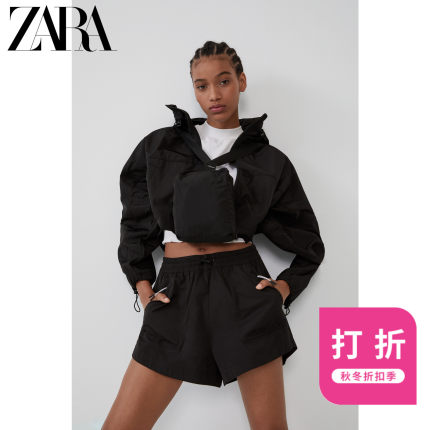 ZARA 新款 TRF 女装 可装包防水外套 05320201800