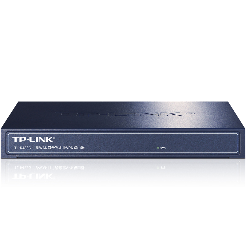TL-LINK 全千兆端口企业级路由器TL-R483G 多WAN口宽带路由器