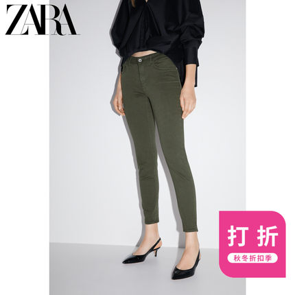 ZARA 新款 女装 秋冬折扣 Z1975紧身中腰牛仔裤 05899154505