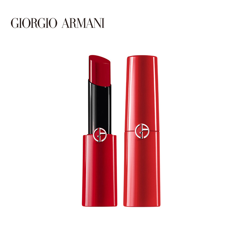 Armani/阿玛尼小细管唇膏持久不脱色口红枫叶红201正品