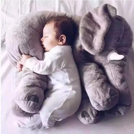 大象毛绒玩具公仔睡觉抱的布娃娃女生可爱床上玩偶抱枕生日礼物