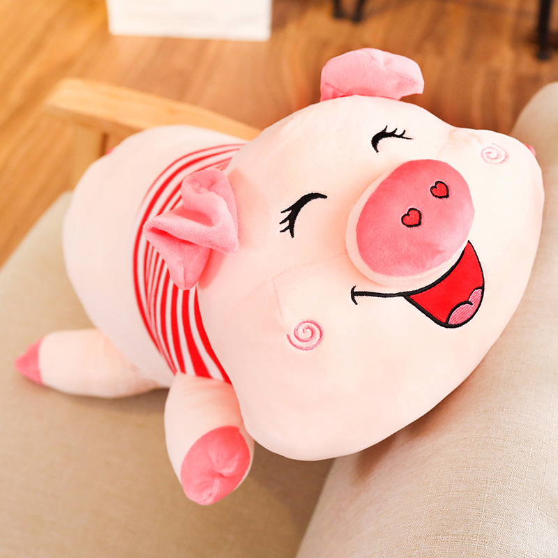 猪毛绒玩具公仔玩偶可爱抱枕睡觉抱的娃娃床上生日礼物送女生