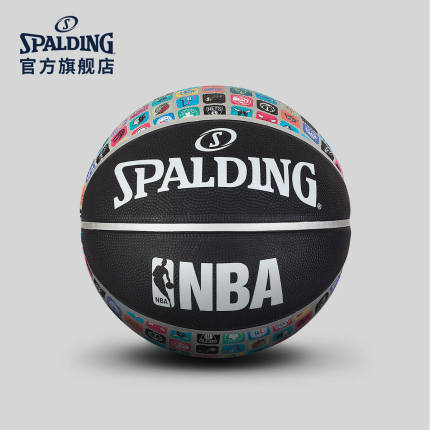 SPALDING官方旗舰店NBA 队徽 ICON系列室外橡胶篮球83-649Y