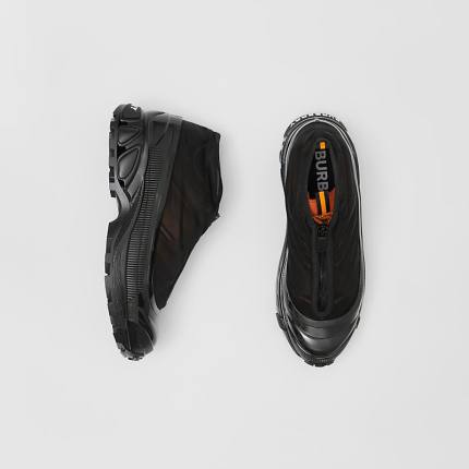 【新品上市】BURBERRY 男鞋 尼龙拼麂皮 Arthur 运动鞋 80203351