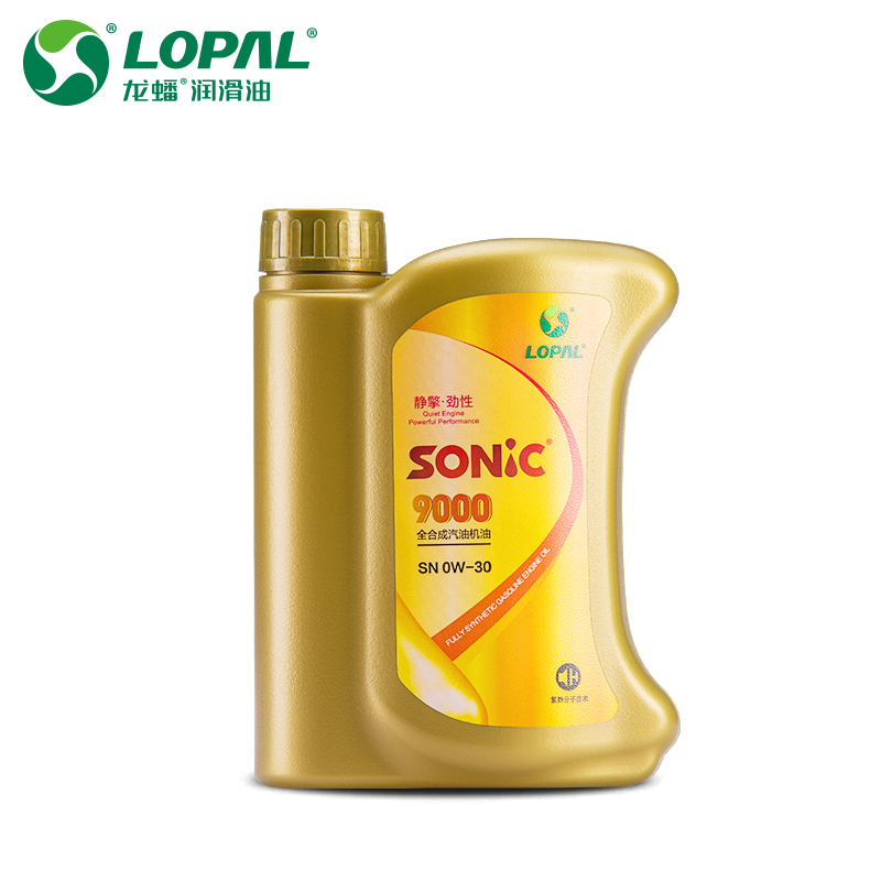 龙蟠 SONIC9000 SN 0W30全合成0w-30汽油机油汽车发动机润滑油 1L