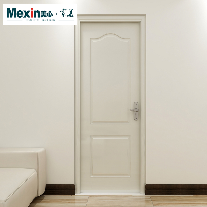 Mexin美心木门 油漆静音卧室门 实木复合定制房门 经典内门套装门