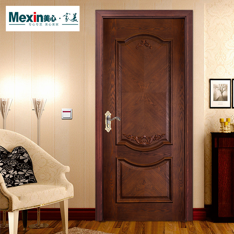 Mexin美心木门 室内门烤漆门 实木复合贴皮门 卧室门静音门套装门