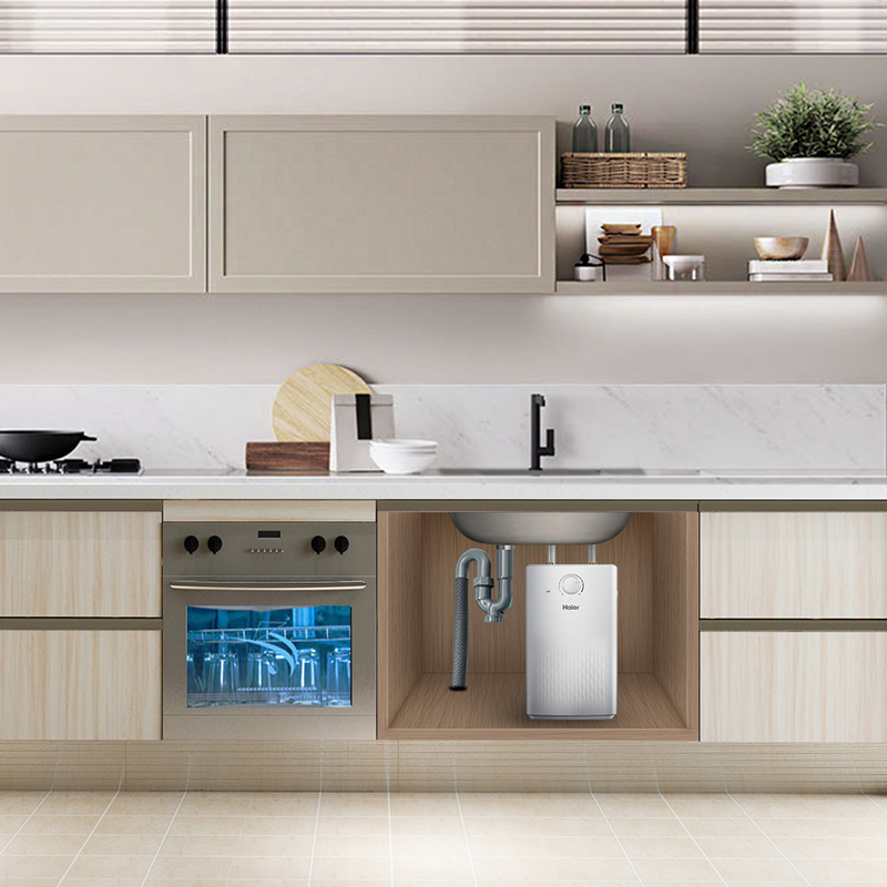Haier/海尔 EC5U厨房小型厨宝电热水器家用储水式速热