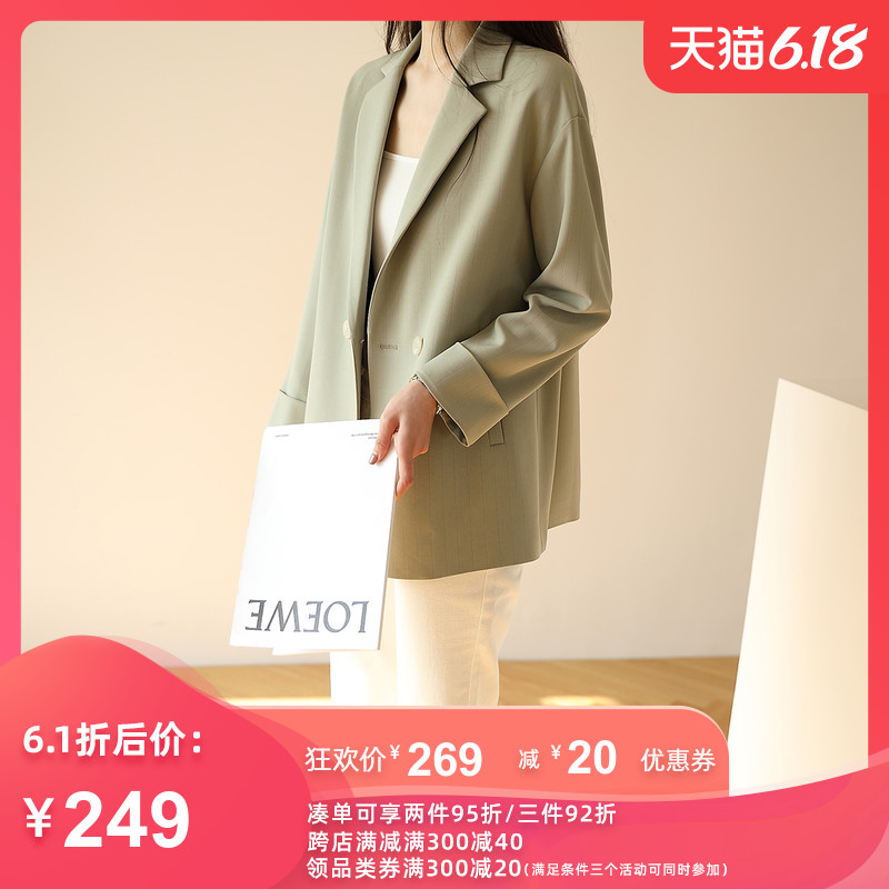 2020休闲小西装外套女夏薄款设计感韩版英伦风西服短款小个子上衣